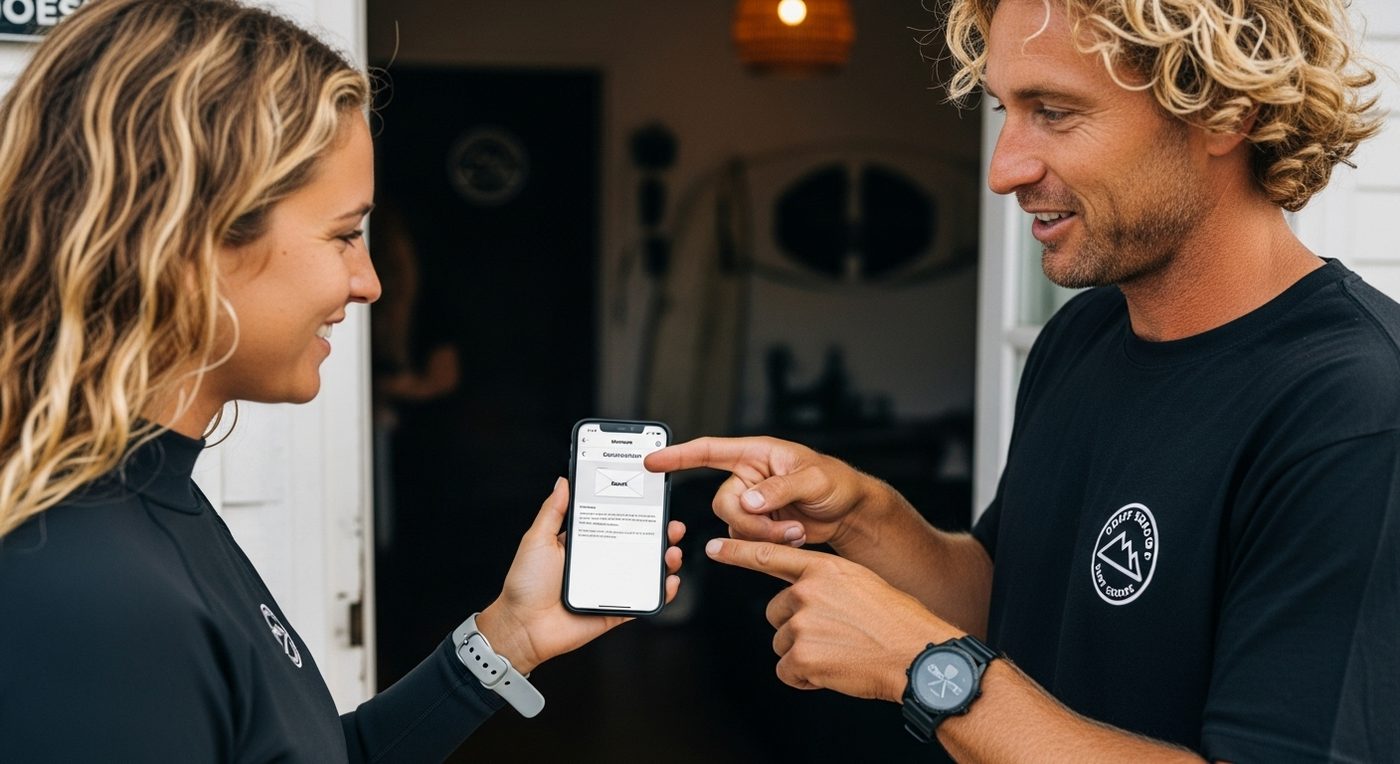 conferma email surf