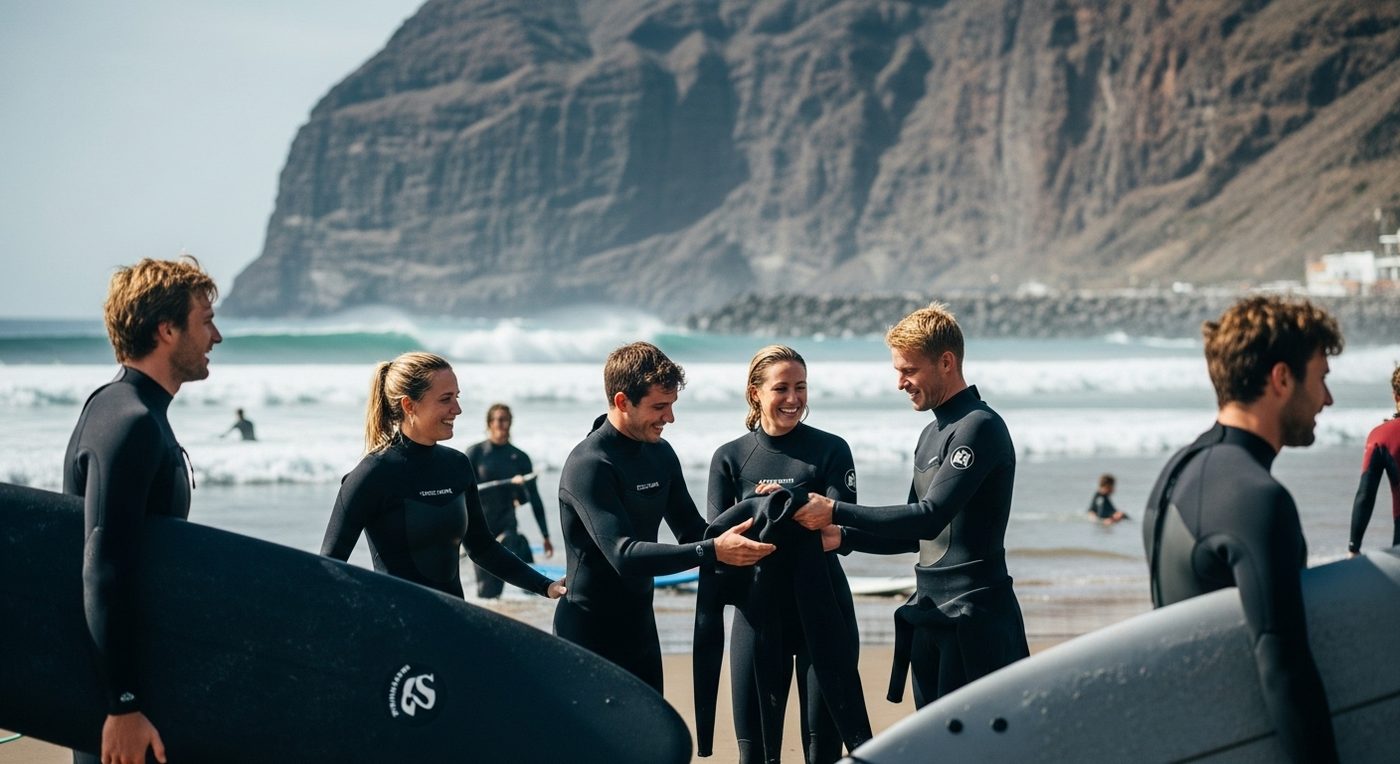 dinámica grupo surf Tenerife